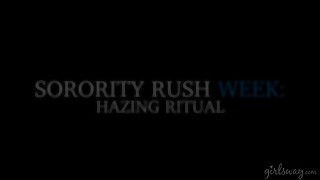 Sorority Rush Week: Hazing Ritual